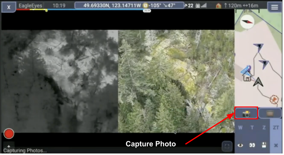 Capture Photo Button